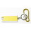 Custom Flashlight Key Chain, 2 3/8" X 1" X 1/4", Price/each