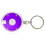 Custom Coaster Shape Round Flashlight Key Chain, 1 1/2", Price/each