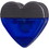 Custom Jumbo Size Heart Shape Memo Clip, 2 3/4" X 2 3/4", Price/each
