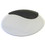 Custom Jumbo Size Oval Magnetic Memo Clip Holder, 3 1/2" X 2 1/4", Price/each