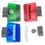 Custom Jumbo Size Rectangular Magnetic Memo Clip Holder, 2 3/4" X 2 3/4", Price/each