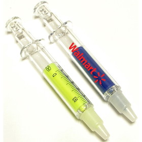 Custom Syringe Shape Highlighter Marker, 5 1/2"