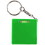 Custom Square Tape Measure with Level Key Chain, 1 5/8" X 1 5/8", Price/each