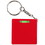 Custom Square Tape Measure with Level Key Chain, 1 5/8" X 1 5/8", Price/each