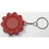 Custom Sunflower Shape Tape Measure Key Chain, 1 5/8", Price/each