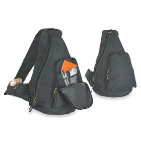Blank Nissun Cap BD1141 Momentum Body Backpack, 600D Polyester - Black