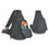 Custom Nissun Cap BD1141 Black Momentum Body Backpack, 600D Polyester - Screen Print, Price/piece