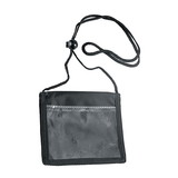 Blank Nissun Cap BH1002 Bi-Fold Neck Wallet, 600D Polyester