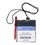 Custom Nissun Cap BH1041 Polypropylene Badge Holder, 100G Non-Woven Polypropylene - Embroidery, Price/piece