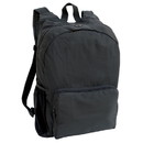 Blank Nissun Cap BP2122 Foldable Backpack, 230D Nylon - Black