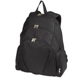 Blank Nissun Cap BPC1141 Urban Compu Backpack, 1680D/600D Polyester - Black