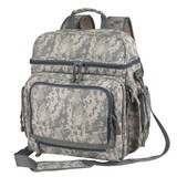 Blank Nissun Cap BPC1171 Digital Camo Compu Backpack, 600D Polyester - Gray
