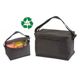 Blank Nissun Cap CO1083 Recycled Cooler, Outside Fabric w/ Pet Non-Woven Recycled - Black