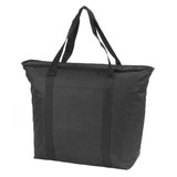 Blank Nissun Cap CO1251 Cooler Tote, 600D Polyester - Black