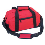 Custom Nissun Cap DB1181 Two-Tone Duffel Bag, 600D Polyester - Embroidery