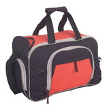 Custom Nissun Cap DB1182 Deluxe Gym Duffel, 600D Polyester - Embroidery
