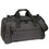 Custom Nissun Cap DB1202 Black Deluxe Sports Bag, 600D Polyester w/ Heavy Vinyl Backing - Screen Print, Price/piece