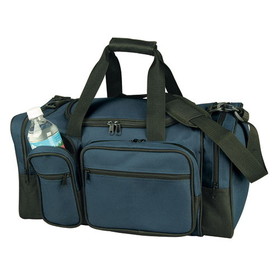 Blank Nissun Cap DB1204 Deluxe Club Sports Bag, 600D Polyester