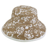 Blank Nissun Cap FLORAL Floral Hat, 100% Cotton/Canvas