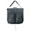 Blank Nissun Cap GB1200 Deluxe Garment Bag, 600D Polyester/PVC - Black, Price/piece