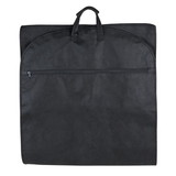 Blank Nissun Cap GB1221 Non-Woven Garment Bag, Non-Woven Polypropylene - Black