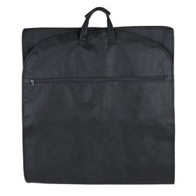 Custom Nissun Cap GB1221 Non-Woven Garment Bag, Non-Woven Polypropylene - Black - Embroidery