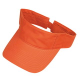 Custom Nissun Cap GWTV 100% Washed Cotton Twill Visor - Embroidery