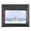 Blank Nissun Cap ID7041 Leatherette Id Holder, PU Leatherette - Black, Price/piece