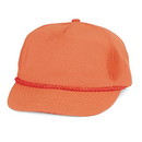 Blank Nissun Cap NTGC Cotton Neon Twill Cap - Orange