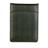 Blank Nissun Cap OGR7041 Personal Jotter, Leatherette - Black