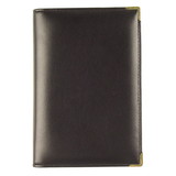 Custom Nissun Cap OGR7053 Mini Padfolio, Leatherette - Black - Embroidery