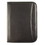 Blank Nissun Cap OGR7104 Zippered Padfolio, Leatherette - Black, Price/piece