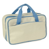 Custom Nissun Cap PU1101 Cosmetic Tote, 600D Polyester - Embroidery