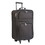 Blank Nissun Cap RT1221 Compressible Rolling Luggage, 600D Polyester - Black, Price/piece
