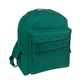 Custom Nissun Cap SB School Backpack, 600D Polyester w/ Heavy Vinyl Backing - Embroidery