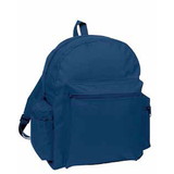 Blank Nissun Cap SSBP Standard School Backpack, 600D Polyester w/ Heavy Vinyl Backing