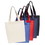 Custom Nissun Cap ST1132 Poly Tote Bag, 600D Soft Polyester w/ PU - Embroidery, Price/piece