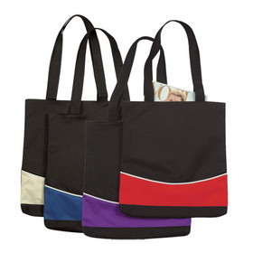 Custom Nissun Cap ST1143 Fashion Tote, 600D Polyester - Embroidery