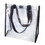 Custom Nissun Cap ST3121 12" x 12" x 6" Clear Shopping Tote Bags - Clear - Screen Print, Price/piece