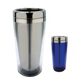 Custom Nissun Cap SUNM5010 16 oz. Bottle Tumbler, 18/8 Stainless Steel Interior with Transparent Outer Shell - Embroidery
