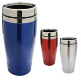 Blank Nissun Cap SUNM6002 16 oz. Bottle Tumbler, Double Wall Stainless Steel with 18/8 Stainless Steel Interior