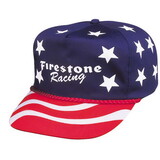 Custom Nissun Cap USA-5 Usa Stars & Stripes Cap