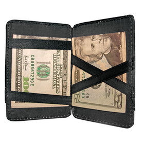 Blank Nissun Cap WAL7032 Magic Wallet, Leatherette