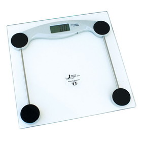 Blank Nissun Cap WT3111 Body Weight Scae, Glass, 11" x 11" x 7/8" - Clear