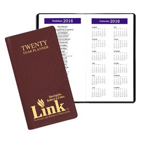 Custom 20Y-13 20 Year Pocket Continental Vinyl Covers, 3 1/2 x 6 1/2 inch, Stitched/Stapled