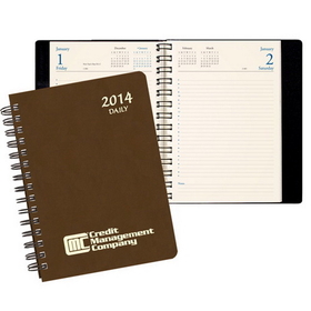 Custom DB-28 Daily Desk Planners, Canyon Covers, 5 1/2 x 8 1/2 inch