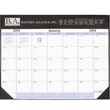Custom DDP-03 Header Desk Pads, Deluxe Continental Desk Pad, 17 x 22 inch, Refillable