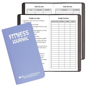 Custom FJ-14 Fitness Journal, Twilight Covers, Daily/Weekly Exercise Chart