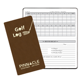 Custom GL-18 Golf Log, Canyon Covers, 3 1/2 x 6 1/2 inch, Saddle-Stitched