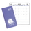 Custom MB-14 Monthly Pocket Planners, Twilight Covers, 3 1/2 x 6 1/2 inch, Saddle-Stitched, Price/each